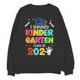 I Survived Kindergarten Graduation 2025 Graduate Boys Girls Unisex Sweatshirt