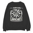 I Survived Lawn Darts Classic Yard Nostalgia Game Fun Unisex Sweatshirt I Survived Lawn Darts Classic Yard Nostalgia Game Fun Unisex Sweatshirt