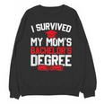 I Survived My Mom's Bachelor's Degree Graduation Unisex Sweatshirt