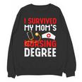 I Survived My Mom's Nursing Degree Graduation Day 2026 Unisex Sweatshirt