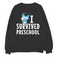 I Survived PreSchool Graduation Kids Owl Grad Shirt Unisex Sweatshirt