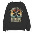 I Survived My Wife's Nursing Degree Nursing Graduation Unisex Sweatshirt