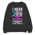 Teal & Purple In Memory Of My Grandma Suicide Prevention Unisex Sweatshirt Teal & Purple In Memory Of My Grandma Suicide Prevention Unisex Sweatshirt