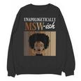 Unapologetically MSW-Ish Student Graduation Afro Unisex Sweatshirt