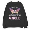 Uncle Angel In My Memory Cute Family Remembrance Match Unisex Sweatshirt