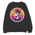 Unicorn University Graduation Graduating School Girl Cute Unisex Sweatshirt