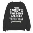 Valedictorian Scholar AuntShirt Graduation Speech Unisex Sweatshirt