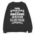 Valedictorian Scholar SisterShirt Graduation Speech Unisex Sweatshirt