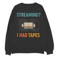 VHS Cassette Tape Retro 80s 90s Nostalgia Unisex Sweatshirt VHS Cassette Tape Retro 80s 90s Nostalgia Unisex Sweatshirt