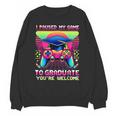 Video Gamer Graduate Graduation Grad Gaming Unisex Sweatshirt