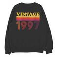 Vintage 1997 Retro Style 90's Born Nostalgia Vibes Birthday Unisex Sweatshirt