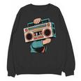 Vintage 80s 90s Retro Boombox Music Hip Hop Nostalgia Party Unisex Sweatshirt Vintage 80s 90s Retro Boombox Music Hip Hop Nostalgia Party Unisex Sweatshirt