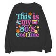 Vintage 80s Costume Nostalgia 1980s Fashion Cute Girls Women Unisex Sweatshirt