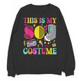 Vintage 80s Vibes Costume Nostalgia 1980s Fashion Cassette Unisex Sweatshirt