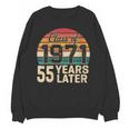 Vintage Class Of 1971 55 Years Later Reunion 55th Graduation Unisex Sweatshirt