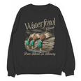 Waterfowl Classic Duck Hunting Marsh To Memory Mallard Unisex Sweatshirt