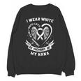 Wear In Memory Of Nana Lung Cancer Awareness Products Unisex Sweatshirt Wear In Memory Of Nana Lung Cancer Awareness Products Unisex Sweatshirt