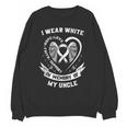 I Wear In Memory Of Uncle Lung Cancer Awareness Family Unisex Sweatshirt