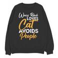 Wears Loves Cats Avoids People I Introvert Unisex Sweatshirt Wears Loves Cats Avoids People I Introvert Unisex Sweatshirt