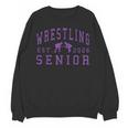Wrestling Senior Night Wrestling Senior 2026 Graduation 84 Unisex Sweatshirt
