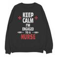 Xmas Nurse Graduation Keep Calm I'm Almost A Nurse Unisex Sweatshirt