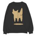 Yk2 Cat With Tomboy Tail 90s Nostalgia Downtown Indie Unisex Sweatshirt