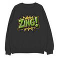 ZING Comic Book Retro Artwork – Cartoon Collector Unisex Sweatshirt