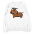 2018 Dog Graduation Shirt Dachshund Graduation For Men Women Kids Unisex Sweatshirt
