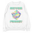 80s 90s Nostalgia Magic Cube Retro Party Costume Unisex Sweatshirt 80s 90s Nostalgia Magic Cube Retro Party Costume Unisex Sweatshirt