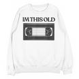 80s VHS Video Cassette Nostalgia Unisex Sweatshirt
