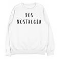 90s Nostalgia Nostalgic Statement Premium Tri-Blend Unisex Sweatshirt