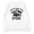 The Addams Family TV Series – Uncle Fester Graduation Spark Premium Unisex Sweatshirt