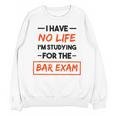 Bar Exam Tee Shirt Law School Graduation Unisex Sweatshirt