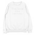 The Book Was Better Distressed Grunge Text Graphic Premium Unisex Sweatshirt