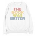 The Book Was Better Retro 70s Vintage Premium Tri-Blend Unisex Sweatshirt The Book Was Better Retro 70s Vintage Premium Tri-Blend Unisex Sweatshirt