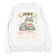 Book Lover Cute Cat Coffee Just 1 More Chapter Cozy Reading Unisex Sweatshirt Book Lover Cute Cat Coffee Just 1 More Chapter Cozy Reading Unisex Sweatshirt