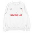 My Book Preference Naughty List Readers Christmas Joke Unisex Sweatshirt My Book Preference Naughty List Readers Christmas Joke Unisex Sweatshirt