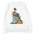 Books Abstract Artist Women Art Painting Books Unisex Sweatshirt Books Abstract Artist Women Art Painting Books Unisex Sweatshirt