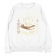 Books Coffee And Quiet Places Literature Unisex Sweatshirt