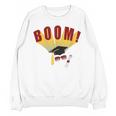 Boom Graduation Hat And Diploma For Proud Graduate Unisex Sweatshirt