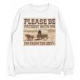 Boomer Millennial Please Be Patient I'm From The 1900s Unisex Sweatshirt Boomer Millennial Please Be Patient I'm From The 1900s Unisex Sweatshirt