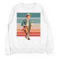 Boy Goose Vintage Rural Pastoral Charm Nostalgia Simple Life Unisex Sweatshirt