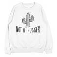 Cactus Not A Hugger Homebody Introvert Raglan Baseball Tee Unisex Sweatshirt