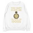 You Can't Scare Me I'm From The 1900s Vintage Pocket Watch Premium Unisex Sweatshirt