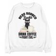 Cat I Read Banned Books Shirt Bookworm Avid Reader For Men Women Kids Unisex Sweatshirt