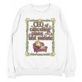 CEO Of Canceling Plans Flake Introvert Friend Premium Tri-Blend Unisex Sweatshirt CEO Of Canceling Plans Flake Introvert Friend Premium Tri-Blend Unisex Sweatshirt
