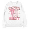 Chapter Thirty Est 1995 Cute 30th Birthday Book Bow Coquette Unisex Sweatshirt Chapter Thirty Est 1995 Cute 30th Birthday Book Bow Coquette Unisex Sweatshirt
