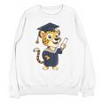 Cheetah Graduation Cute Kindergarten Elementary High School Unisex Sweatshirt