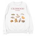 Childhood Nostalgia Good Memories Teddy Bear Ice Cream Unisex Sweatshirt