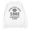 Class Of 1982 Graduation Yr High School Pride Vintage Retro Unisex Sweatshirt
